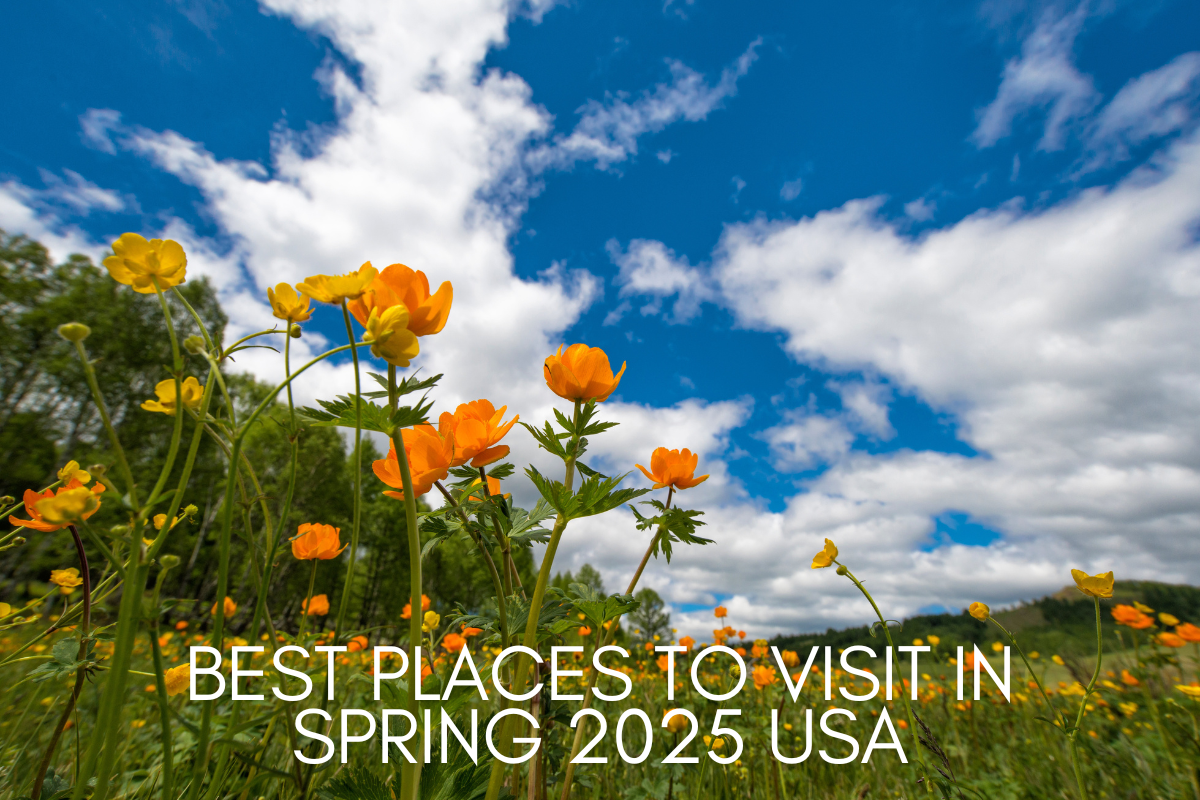 Best places to visit in spring 2025 USA